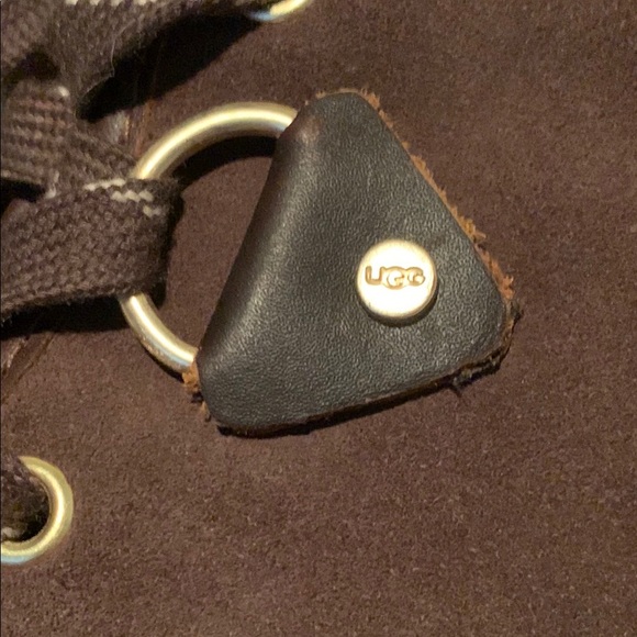 UGG HAPSBURG HIKER Brown Leather Lace-Up Boots brand new NO ORIGINAL BOX - Picture 7 of 15